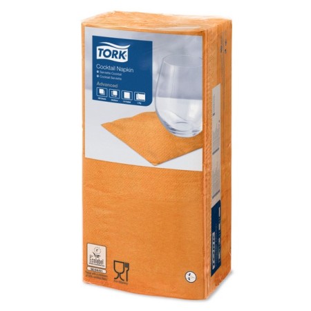 Tork Advanced Cocktail-Servietten 2400 Stück (12 x 200)