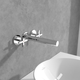 Villeroy & Boch Loop & Friends Einhebel-Waschtischauslauf-Set