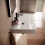 hansgrohe Xanuia Q Waschtisch 800/480 mit Hahnloch und Überlauf, SmartClean