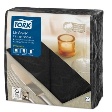 Tork LinStyle Premium Servietten 600 Stück (12 x 50)