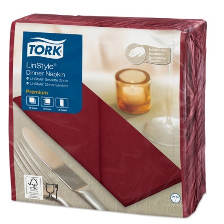 Tork LinStyle Premium Servietten 600 Stück (12 x 50)