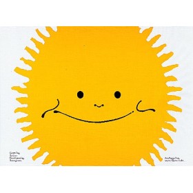 Tischset Sonne 500 Stück