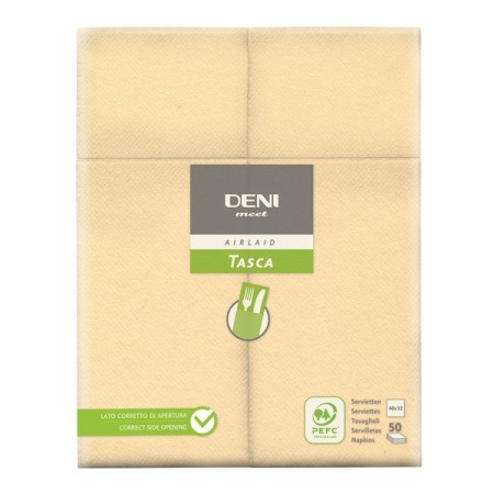 Deni meet Tasca Besteck-Servietten 1200 Stück (24 x 50)
