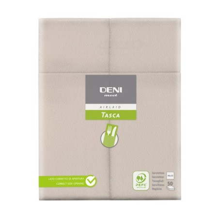 Deni meet Tasca Besteck-Servietten 1200 Stück (24 x 50)
