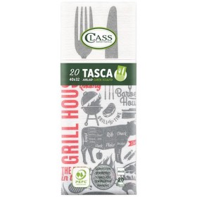 Deni Class Besteck-Servietten Tasca 120 Stück (6 x 20)