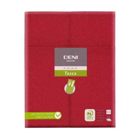 Deni meet Tasca Besteck-Servietten 1200 Stück (24 x 50)