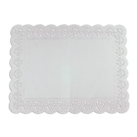 Spitzenpapier - Blütenmuster 100 Stück