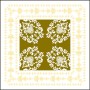 Deckchen Pascal gold/creme, Tissue 1500 Stück (6 x 250)