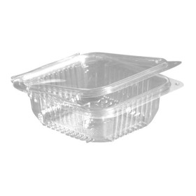 Rechteck-Schale mit flachem Scharnierdeckel - OPTIPACK 600 Stück (6 x 100)