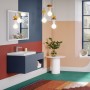 Villeroy & Boch Subway 3.0 Schrankwaschtisch 60 cm, mit 1 Hahnloch, mit Überlauf, Unterseite geschliffen