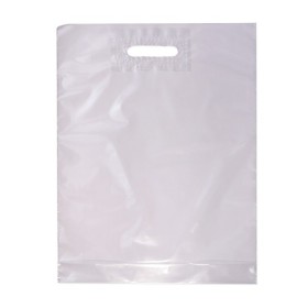Grifflochtragtasche PE-LD, 0.055mm 500 Stück