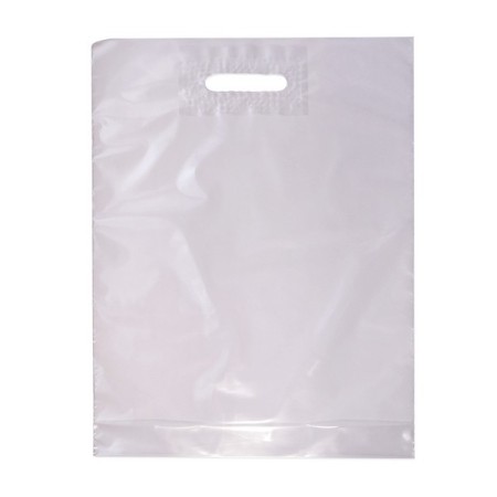 Grifflochtragtasche PE-LD, 0.055mm 500 Stück