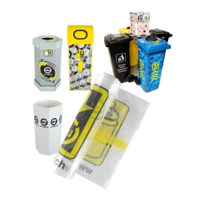 ALU-Sammelsack mit Zugband 1 Rolle