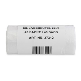 Einlagebeutel mit Verschlussband 40 Rollen