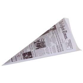 Pommes-Spitztüte "Journal", fettdicht, 180 x 255 mm 500 Stück