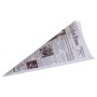 Pommes-Spitztüte "Journal", fettdicht, 180 x 255 mm 500 Stück