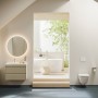 LAUFEN MEDA Wand-WC, Tiefspüler spülrandlos