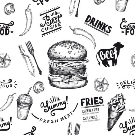 Burgerpapier 2000 Stück (4 x 500)