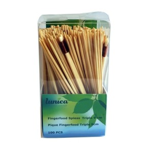 Lunica Fingerfoodspiesse Triple 2400 Stück (24 x 100)
