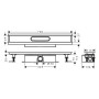 hansgrohe uBox universal Komplettset 70 cm, Standardinstallation für Duschrinnen Fertigsets