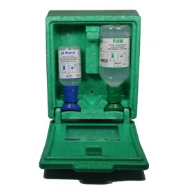 Plum Augenspülstation in Wandbox 200ml + 500ml