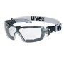 Schutzbrille uvex pheos guard schwarz/grau Scheibe farblos EN 166/EN170 UV400 4 Stück