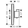 hansgrohe Ecostat S Thermostat