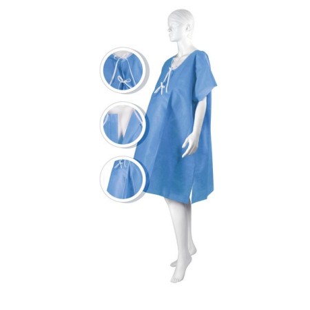 MATODRESS UNIVERSAL SMS35 Patientenhemd, unsteril 100 Stück