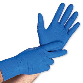 HYGOSTAR POWER GRIP Einweghandschuhe LONG 30 cm 50 Stück
