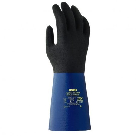 uvex rubiflex S XG35B Chemikalienhandschuhe 10 Paar