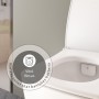 VitrA Aquacare Metropole WC-Set mit Bidetfunktion, spülrandlos, inkl. Sitz