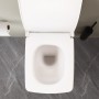 VitrA Aquacare Metropole WC-Set mit Bidetfunktion, spülrandlos, inkl. Sitz