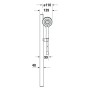 Duravit Brauseset mit Handbrause 3jet 11 cm MinusFlow