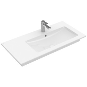 Villeroy & Boch Venticello Mobile lavabo con lavabo a destra 100 x 50 cm, con 1 foro per rubinetto e troppopieno