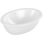 Villeroy & Boch Loop & Friends Unterbauwaschbecken oval 57 x 41 cm, mit Überlauf