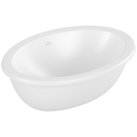Villeroy & Boch Lavabo sottopiano ovale Loop & Friends 57 x 41 cm, con troppopieno