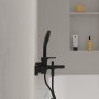 Villeroy & Boch Taro Duschgarnitur mit Brausehalter, Handbrause und Wannenarmatur