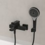 Villeroy & Boch Taro Duschgarnitur mit Brausehalter, Handbrause und Wannenarmatur