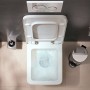 hansgrohe EluPura Original Q Wand WC Set 540 AquaChannel Flush SmartClean mit WC-Sitz mit SoftClose und QuickRelease