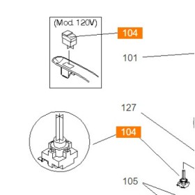 TASKI Druckschalter 1 Stück