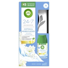 Air Wick Freshmatic Duftspray Baumwolle und weisser Flieder 4 Pakete