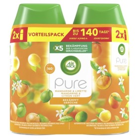 Air Wick Freshmatic Duftspray Mandarine und Limette 6 Dosen (3 x 2)