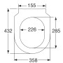 Villeroy & Boch Avento WC-Sitz SlimSeat