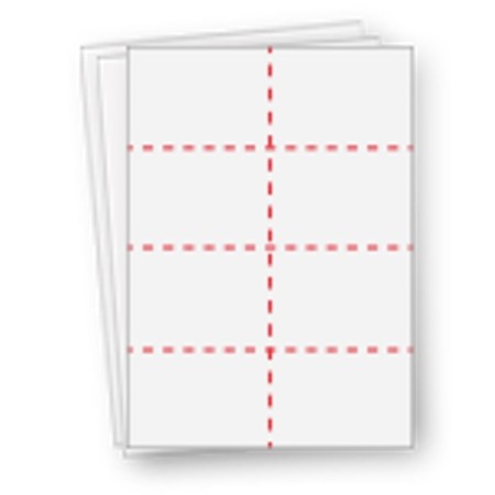 Perforiertes A4-Blatt für WLS 250 Stück