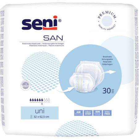 Seni San Uni 120 Stück (4 x 30)