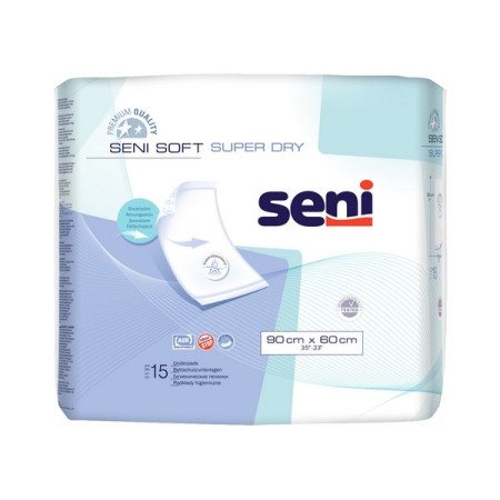 Seni Soft Superdry Krankenunterlagen 15 Stück