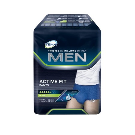 TENA Men Active Fit Pants Large 10 Stück