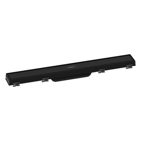 hansgrohe RainDrain Match Fertigset Duschrinne 60 cm, mit höhenverstellbarem Rahmen