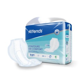 ATTENDS Contours Air Comfort Hygiene-Einlagen 112 Stück (4 x 28)