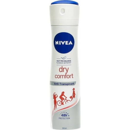 NIVEA Dry Comfort Spray Female Anti-Transpirant-Schutz 6 Dosen